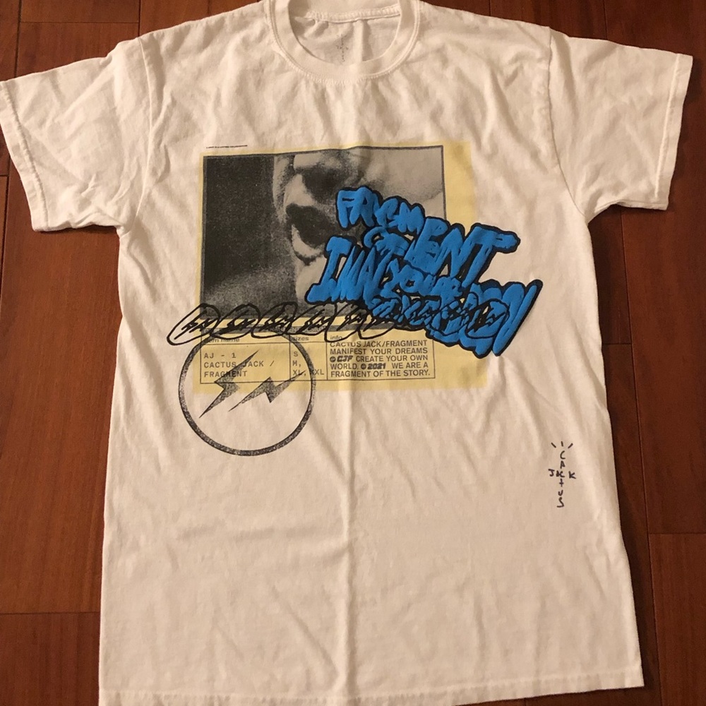Travis Scott/Cactus Jack x fragment T shirt BRAND NEW